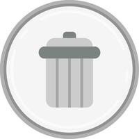 Delete Grey scale Icon vector