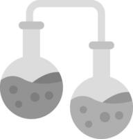 Experiment Grey scale Icon vector