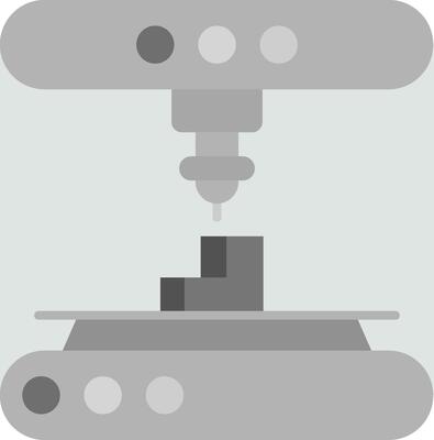 3d modeling Grey scale Icon