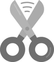 Scissors Grey scale Icon vector