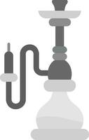 hookah Grey scale Icon vector