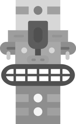 Totem Grey scale Icon