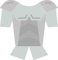 Armor Grey scale Icon vector