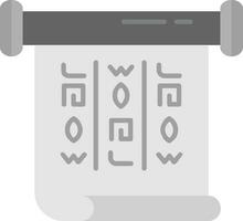 words Grey scale Icon vector
