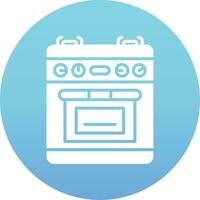 Gas Stove Vector Icon