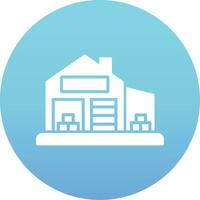 Warehouse Vector Icon