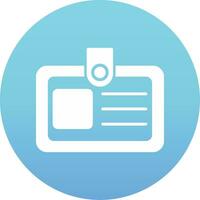 Identification Card Vector Icon