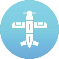 Monoplane Vector Icon