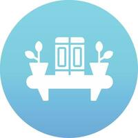 Bookshelf Vector Icon