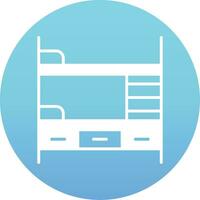 Bunk Bed Vector Icon