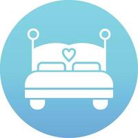 Double Bed Vector Icon