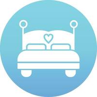 Double Bed Vector Icon