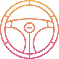 Steering Wheel Vector Icon