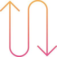 Zigzag Vector Icon