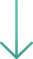 Down Arrow Vector Icon