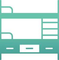 Bunk Bed Vector Icon