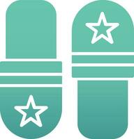 Slippers Vector Icon