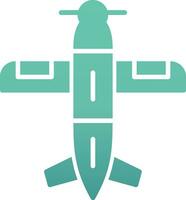 Monoplane Vector Icon