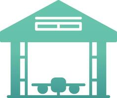 Hangar Vector Icon