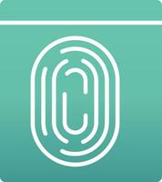 Fingerprint Vector Icon