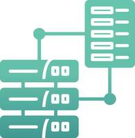 icono de vector de transferencia de datos