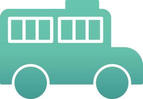 Prison Bus Vector Icon