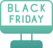 Black Friday Vector Icon