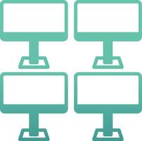 Monitors Vector Icon