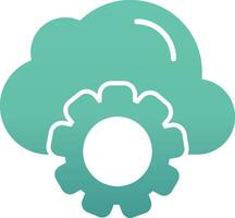 Cloud Computing Vector Icon