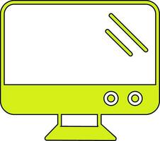 Monitor Vector Icon