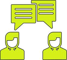 Conversation Vector Icon