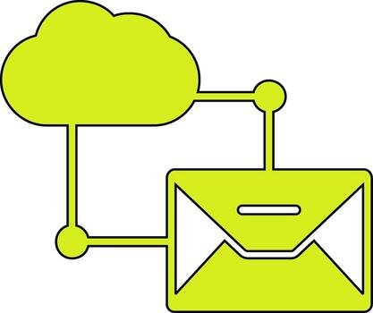 Cloud Data Vector Icon