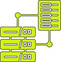 icono de vector de transferencia de datos