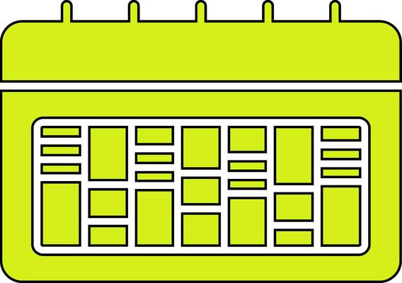 Schedule Vector Icon