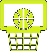 icono de vector de baloncesto