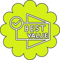 Best Value Vector Icon