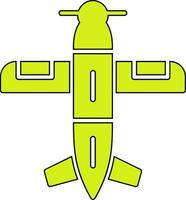 Monoplane Vector Icon