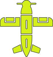 Monoplane Vector Icon