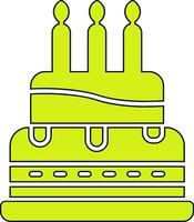 Birthday Cake Vector Icon