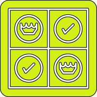 Checkers Vector Icon