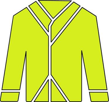 Bathrobe Vector Icon