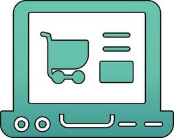 Online Shopping Vector Icon