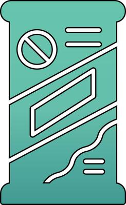 Roll Up Vector Icon