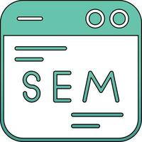 Sem Vector Icon