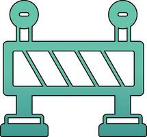 icono de vector de barrera