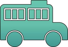 Prison Bus Vector Icon