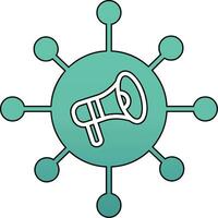 Viral Marketing Vector Icon