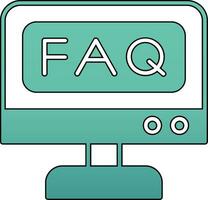 Faq Vector Icon