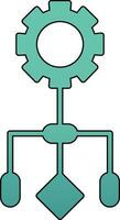 Workflow Vector Icon