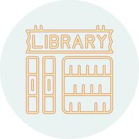 Library Vector Icon